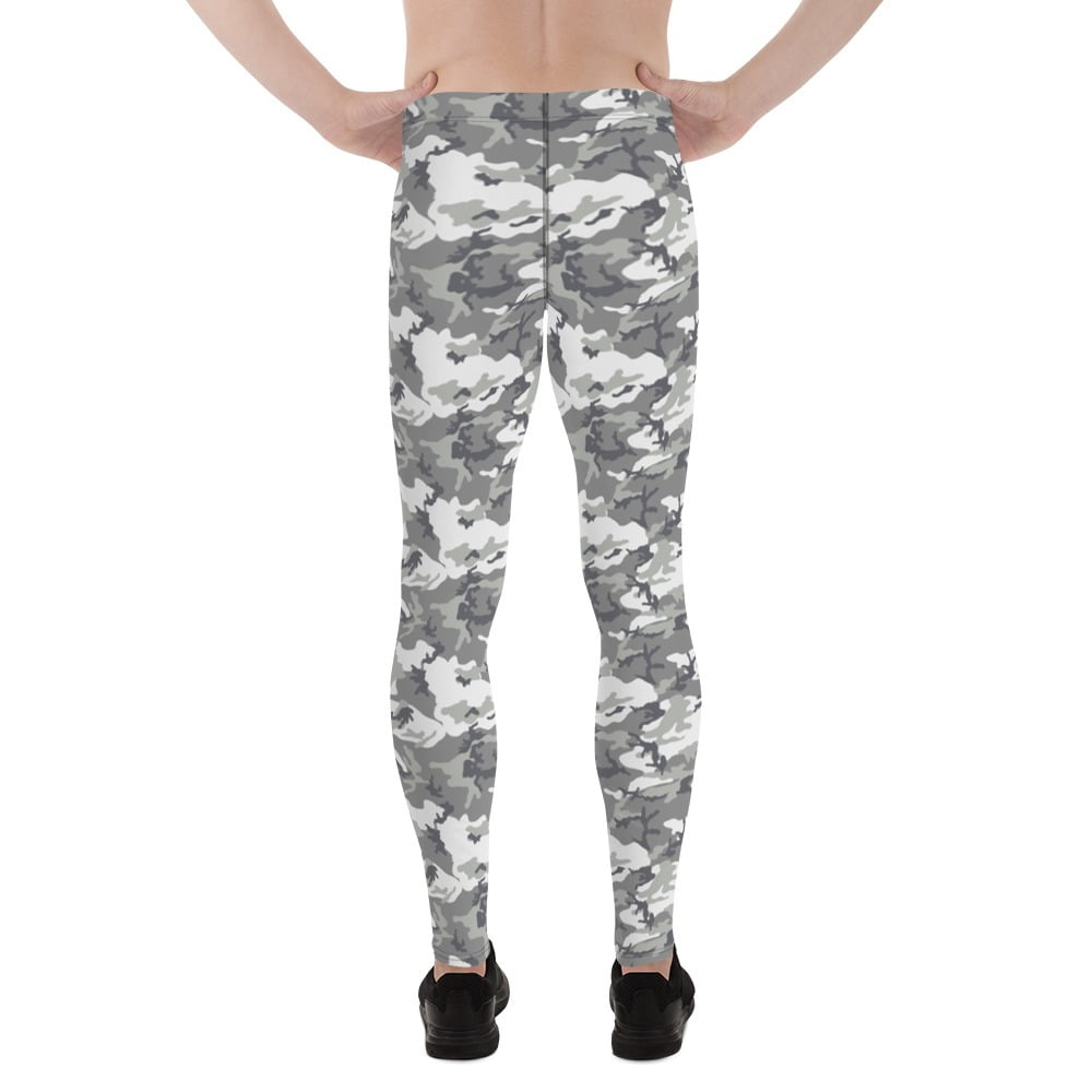 grey camo workout leggings