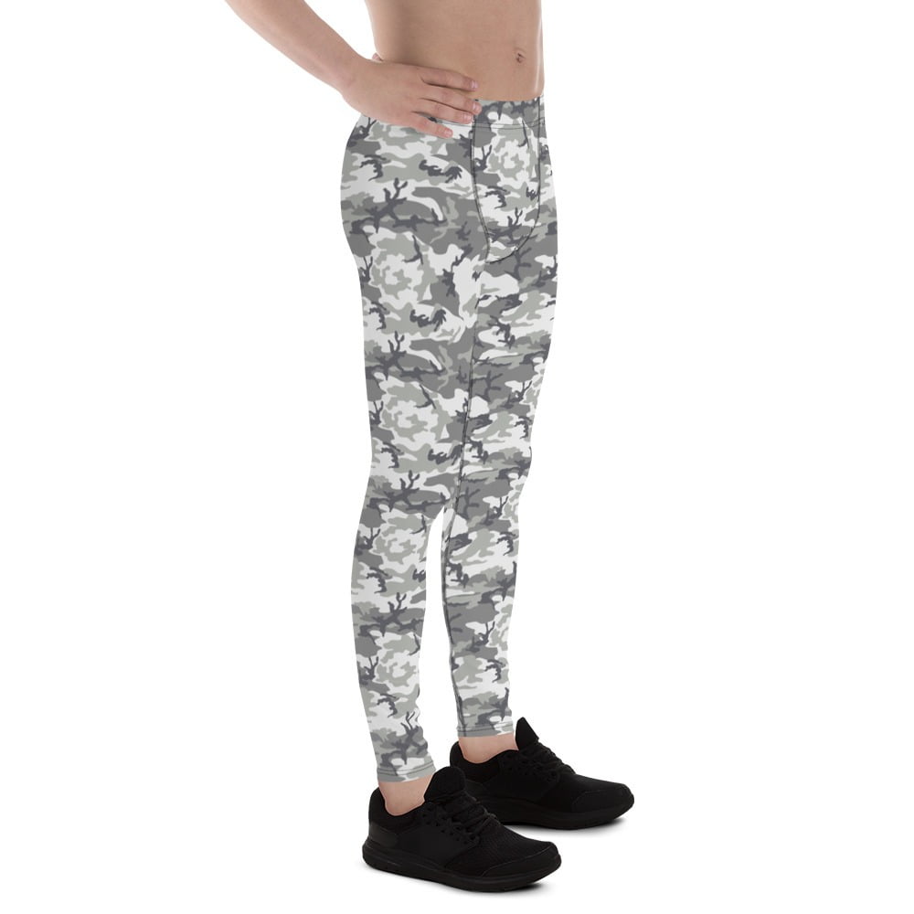 Download Men's Grey Camo Leggings ⋆ KraziLegs