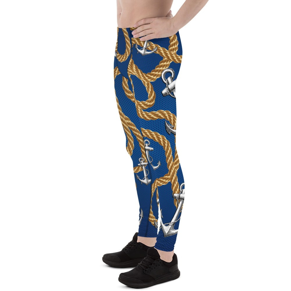 Download Naval Theme Men's Leggings ⋆ KraziLegs